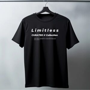 Limitless Men’s Black Graphic Tee